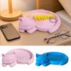 Подставка для хранения, 3D цельнолитая бесшовная полированная с закругленными краями Держатель для украшений, Органайзер для украшений с дизайном кошачьей кости для колец сережек
