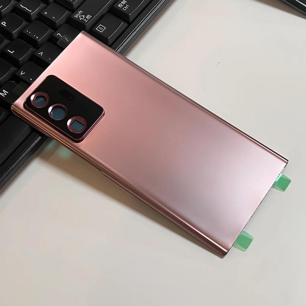 Задняя крышка корпуса для Samsung Galaxy Note 20 Ultra Задняя стеклянная крышка + Инструменты