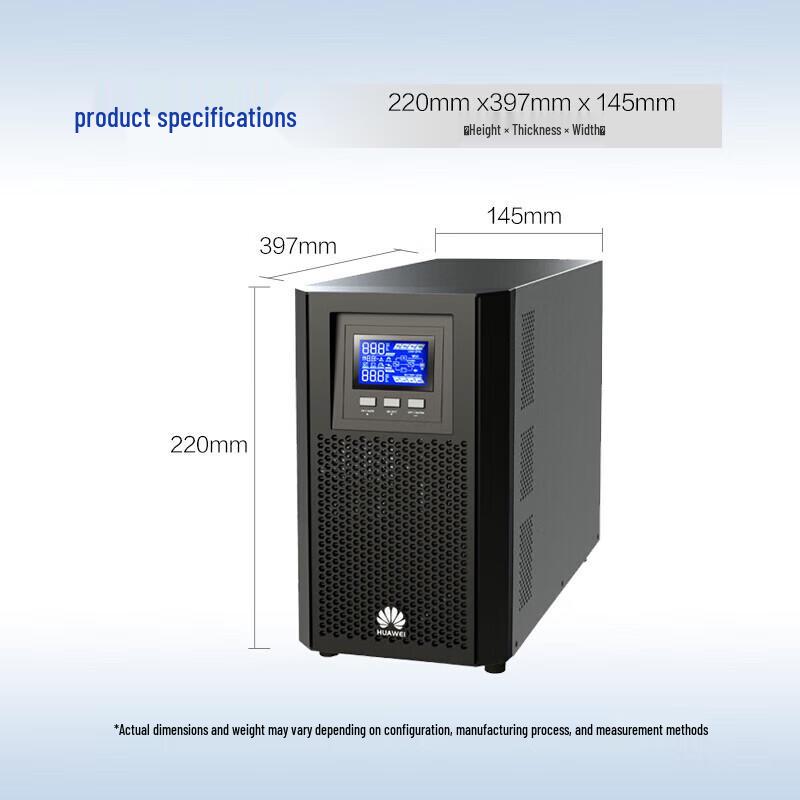 Huawei UPS2000-A-1KTTL Uninterruptible Power Supply CN plug (adapter included)
