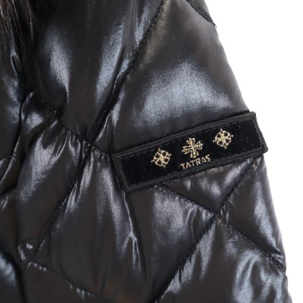 TATRAS Far Food Down Coat 3 Black Women Used