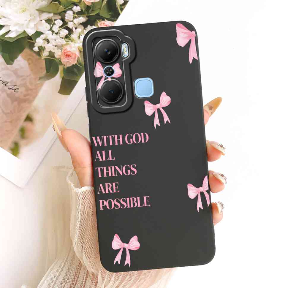 Чехол для Infinix Hot 12 Pro X668C Силиконовая задняя крышка Полная защита Для Infinix Hot 12Pro 6.6" Популярные узоры Корпус телефона