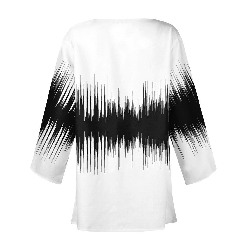 Женская повседневная модная легкая куртка средней длины с принтом, кардиган