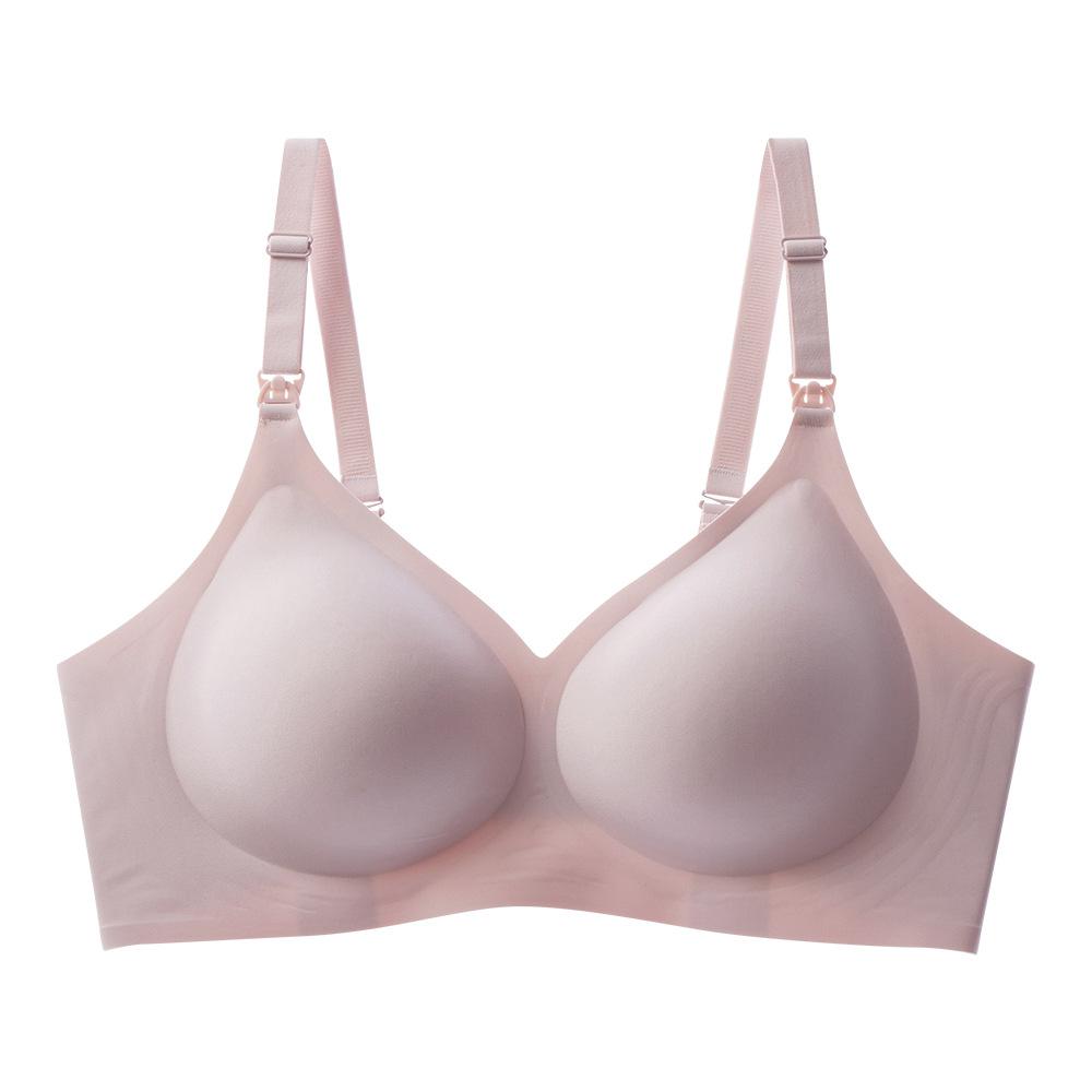 Women's Underwear: Gel-Filled, Wire-Free, Comfortable Anti-Sagging Plus Size Nursing Bra