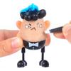 Игрушка от прыщей Антистресс Игрушка для выдергивания волос из бороды Игрушка для удаления черных точек Забавные фиджет-игрушки Подарок Игрушки для снятия стресса