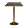 Rome Bistro Rust High Table 60 X 60 Cm