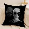 O-Omerta Maes Cushion Cover Soft Plush Fabric Double-Sided Printed Sofa Cushion Cover for All Seasons Home Decor Gift