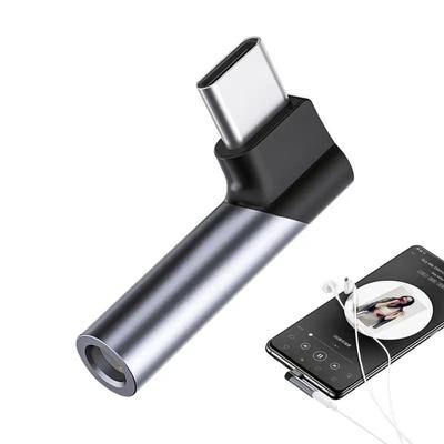 Адаптер для наушников Type-C на 3,5 мм, проводная гарнитура USB C, конвертер Type C для наушников/телефона