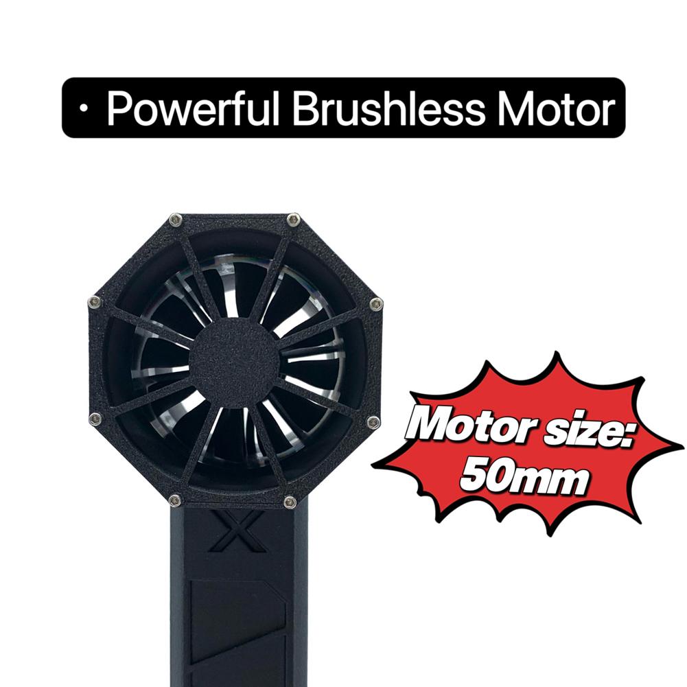 Handheld Ducted Turbofan 50mm Brushless Motor Jet Fan 1000g Thrust Car Washer 700W High Power Dust