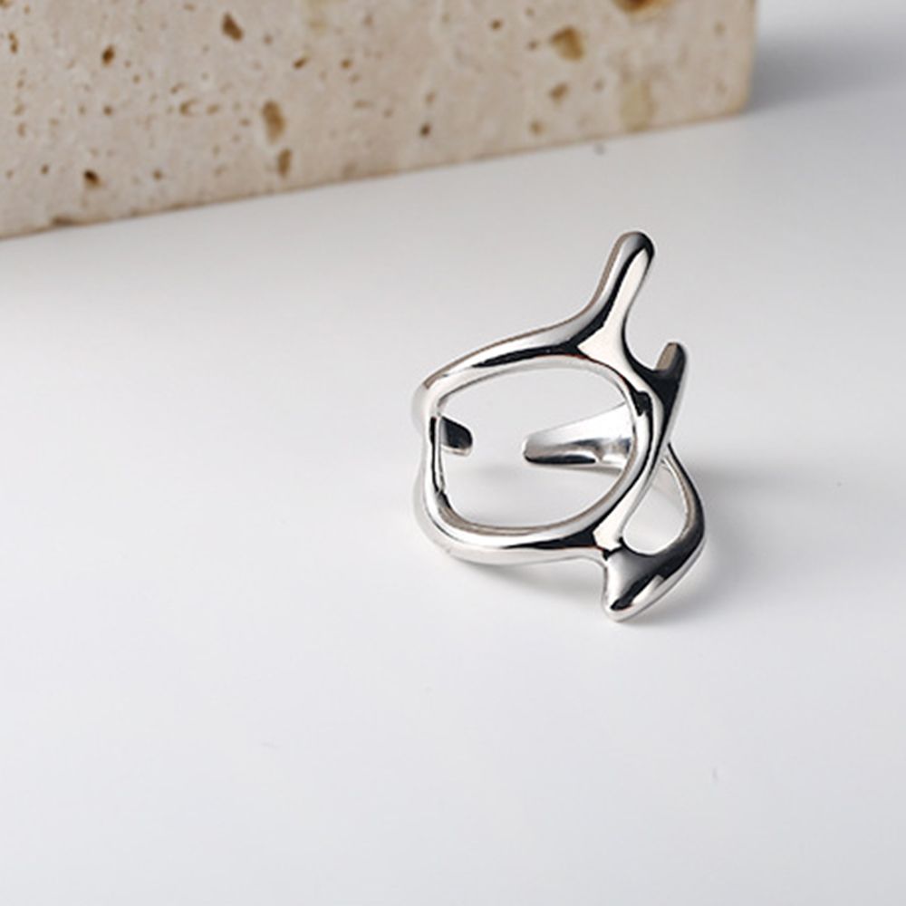 Valentine's Day Gift Geometric Ring Women Jewelry Accessories Korean Style Jewelry Punk Ring