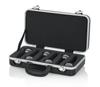 GATOR Microphone Case PE Hard GM-6-PE Black