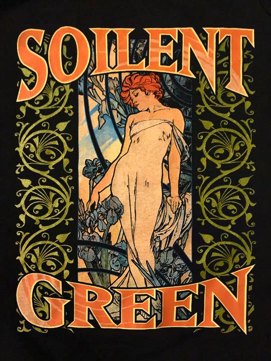 Редкий! Soileent Green группа Хлопок Черная Рубашка Унисекс Концерт S до 5XL BO319 Унисекс Футболка