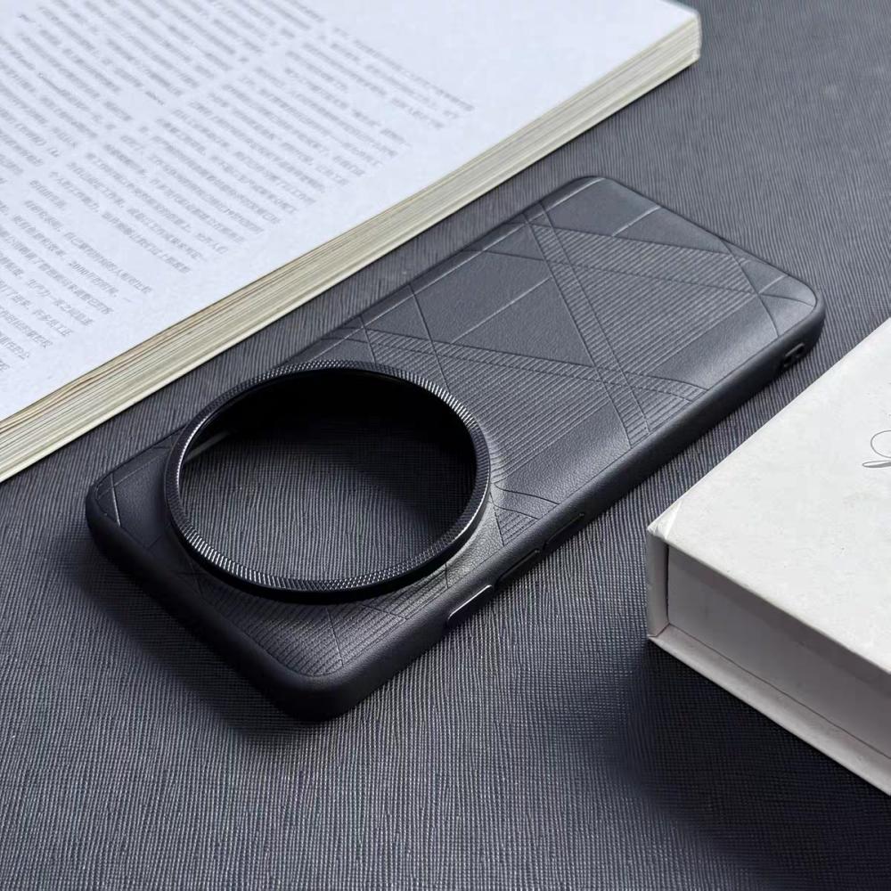 Для Xiaomi Mi 17 Ultra Чехол Роскошный Жесткий PU+PC Матовый Алмазная Клетка Защитная Задняя Крышка Чехол Для Xiaomi Mi 17 15 Ultra Корпус