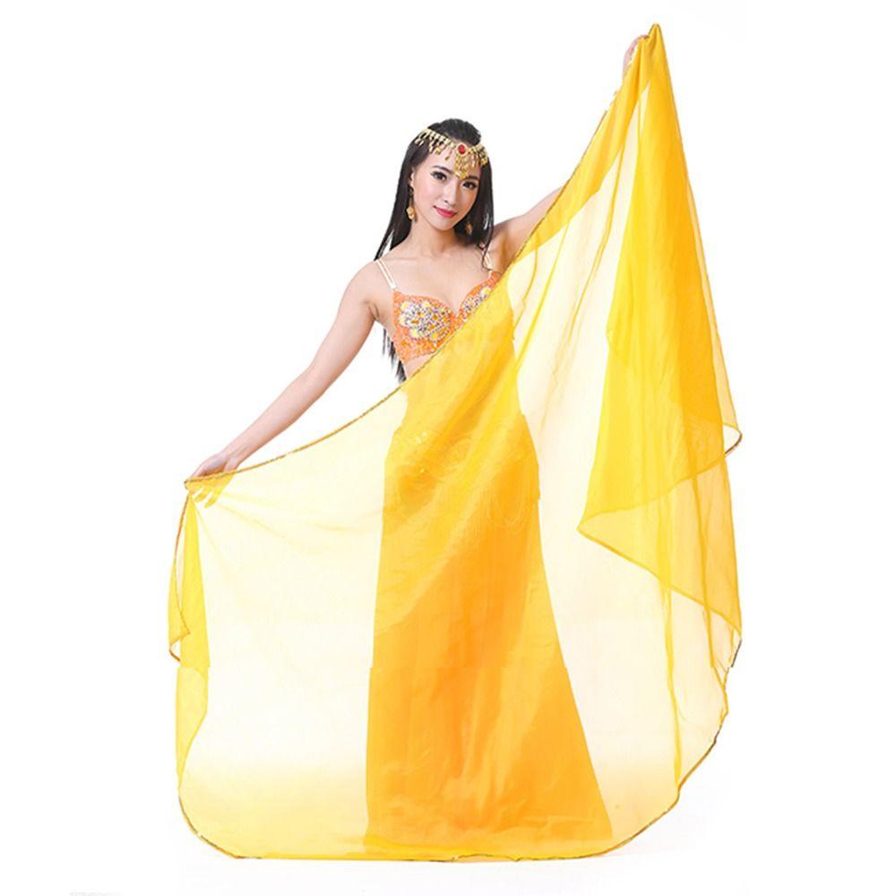 Chiffon Latin Belly Dance Shawls Silk Performance Shawl Fashion Dance Costumes Accessories Dance
