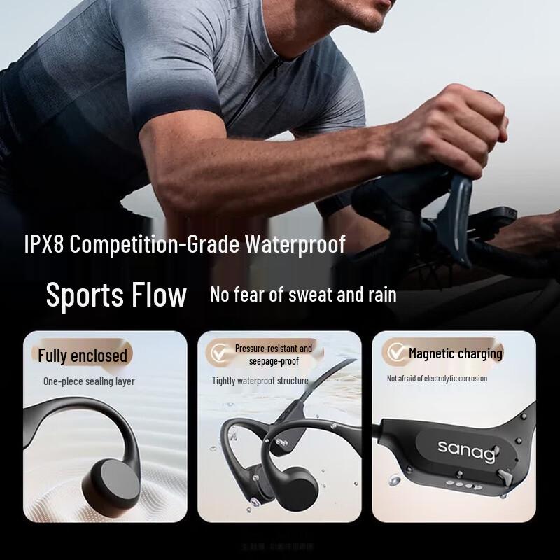 SANAG B60S Pro Max 64 ГБ Спортивные наушники Bluetooth с костной проводимостью