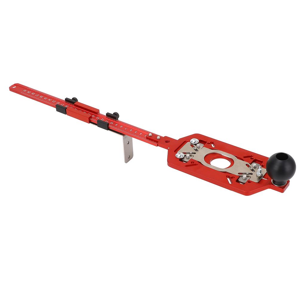 Кронштейн для фрезерного паза 3 в 1 Многофункциональный алюминиевый сплав Регулируемый инструмент для фрезерного кондуктора