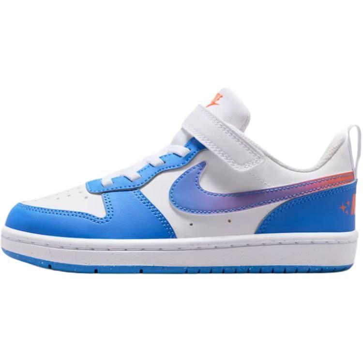 Nike Кроссовки Court Borough Low top для скейтбординга Бело-синие Детские IR5463-101