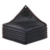 Black Outdoor Shade Net: Anti-Aging, Heat-Insulating, Thickened Sunscreen with Edging and Punch Holes