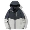 Cozy Up Mens Jackets Waterproof Fleece Snow Coat 3 In 1 Jackets Winter Warm Windbreaker Raincoat