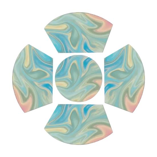 Впитывающие подставки под тарелки Диатомовые подставки под тарелки Маслостойкие Термостойкие Современные коврики для стола для обеденного стола, пикника, вечеринки