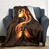 1Pc Lion Adventure Blanket For Couch Bed Plush Cozy Fuzzy Blanket Super Soft Warm Blankets For Fall And Winter 0918270