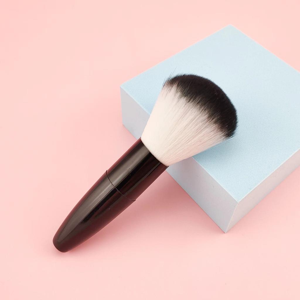 Powder Brush Two Color Hair Short Handle Powder Brush Setting Brush Makeup Tool