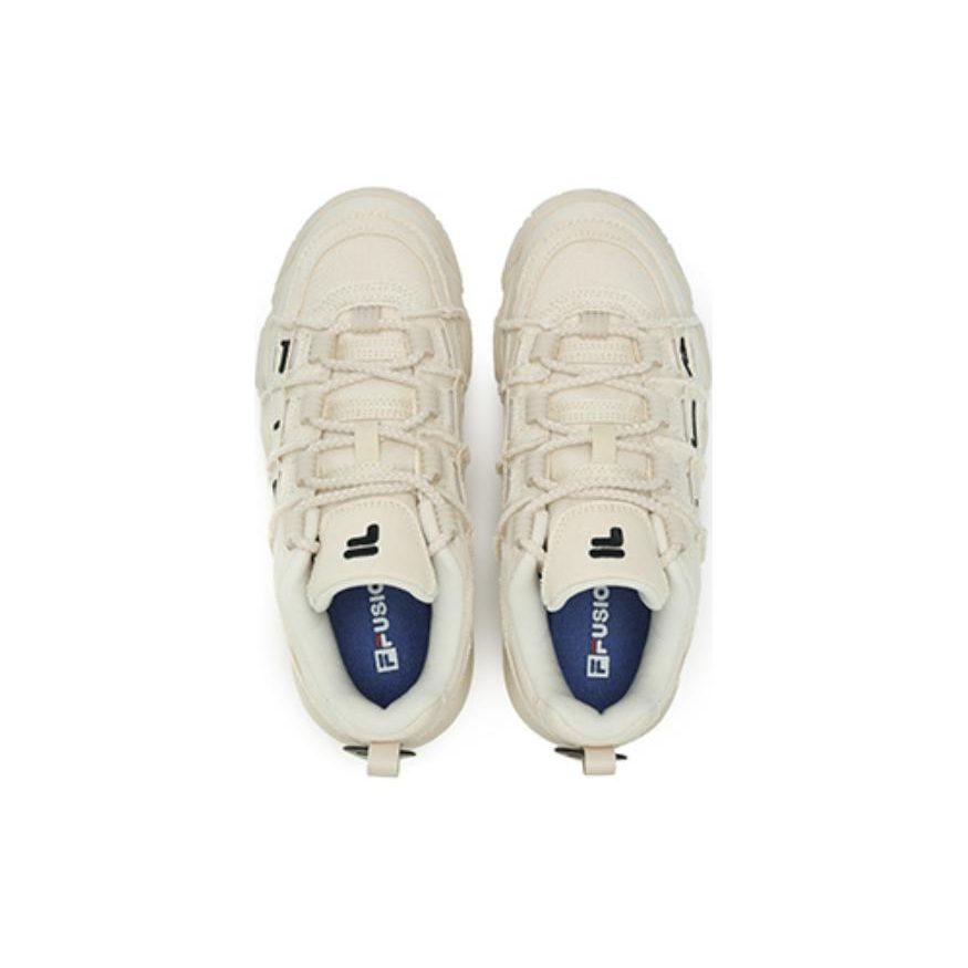 Fila FUSION Низкие Винтажные Баскетбольные Кроссовки Женские Белые Черные T12W333201FWA