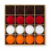 Shatterproof Plastic Velvet Christmas Balls Multi Texture Multi Texture Baubles  Home Aesthetic