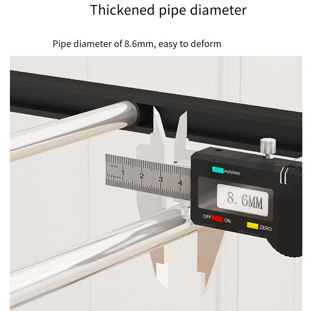 4-ярусная металлическая обувница Легкая сборка Металлическая компактная