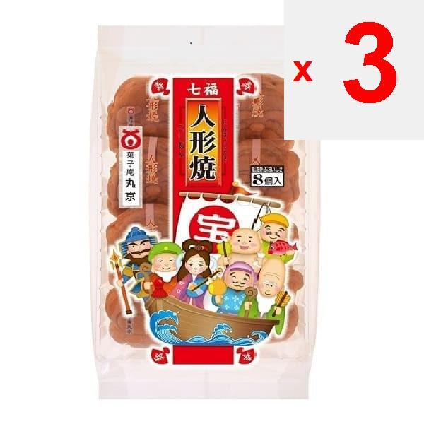 Marukyo Seika Нингё-яки 8шт Вагаси