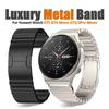 Мужской браслет из нержавеющей стали для Huawei Watch GT5/4 46 мм GT5/3Pro 46 мм Роскошный металлический ремешок для HUAWEI Watch 4/4Pro Ultimate Band