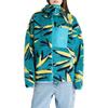 adidas X Stella McCartney Жаккардовый флисовый топ с узором Толстая спортивная куртка с капюшоном Женская куртка Gulf-Blue IK9339