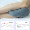 Yousheng Leg Pillow for Side Sleepers Hip Alignment Pillow Knee Cushion with Adjustable Strap Reduce Joint Pressure for Hip Pain Relief Home Dorm Bed