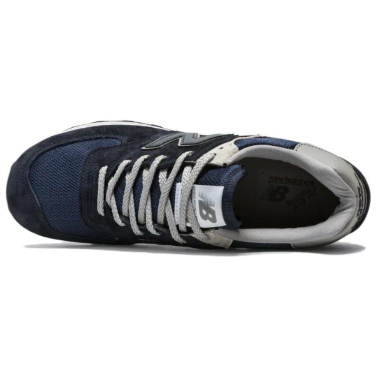 New Balance 576 Темно-синий Настроение Индиго Сплав OU576PNV Унисекс Сделано в Великобритании Ретро Бег Стиль Жизни Кроссовки