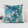 Japanese Cherry Blossom Cushion Cover Cushions Covers Pillow Covers Decorative Luxury Pillowcase Bed Pillowcases