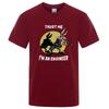 Trust Me Im An Engineer T Shirt For Men Pure Vintage T-Shirt Round Neck Engineering Tees Classic Man Clothes Overd#Color(4)