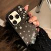 Черно-белые звезды для чехла на телефон iphone17 Apple 17pm противоударный 14 персонализированный граффити 15 мягкий 13 простой 16