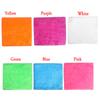 1Pc Soft Multi-color Anti-grease Bamboo Fiber Cleaning Rags Washing Towel Dish Cloth Household Kitchen Dinning Accessory