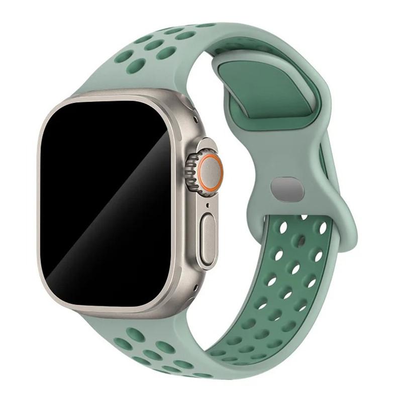 Спортивный ремешок с цветными частицами, резиновый ремешок для Apple Watch 49 мм 46 мм 45 мм 44 мм 42 мм 41 мм 40 мм для IWatch 11 10 9 8 7 6 5 4 3 SE