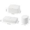 Pop-Up Type Cosmetic Cotton Storage Box Toothpick Dispenser Desktop Organizer Cotton Swab Holder