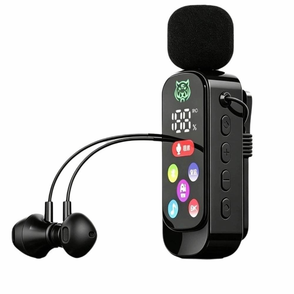 Bluetooth Screen Clip-on Headphones Screen Surround Sound Headsets Music Listening