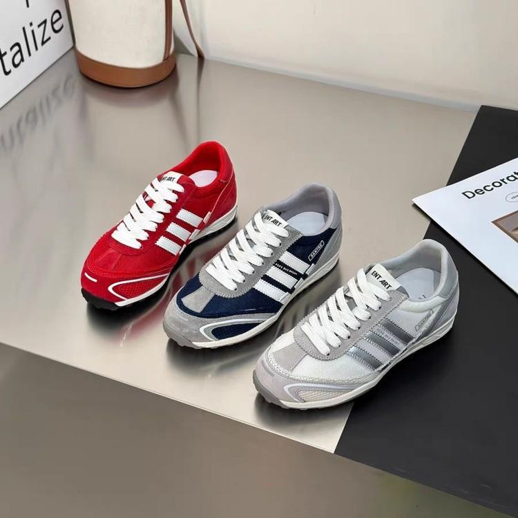 Ретро внутренняя высота увеличивающая немецкие тренировочные туфли женские 2025 новый летний универсальный дышащий сетчатый Forrest Gump обувь на мягкой подошве для альпинизма