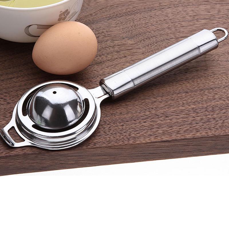 Сепаратор яичного белка из нержавеющей стали, сепаратор яичного желтка, яичный фильтр, кухонный инструмент