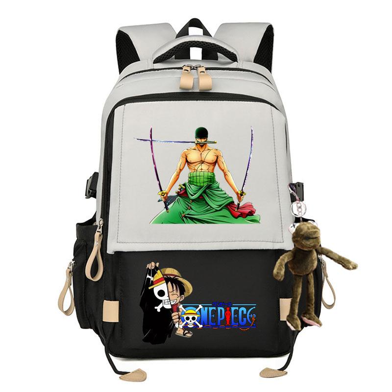 ONE PIECE Backpack Teen Student Large Capacity Fashion Backpack