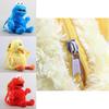 Cozy Sesame Street Plush Backpack Elmo Cookie Monster Big Bird Doll For Everyday Use