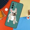 Чехол для собаки французский бульдог для Samsung Galaxy A14 A34 A54 A55 A35 A15 A73 A53 A33 A23 A13 A12 A32 A52 A51