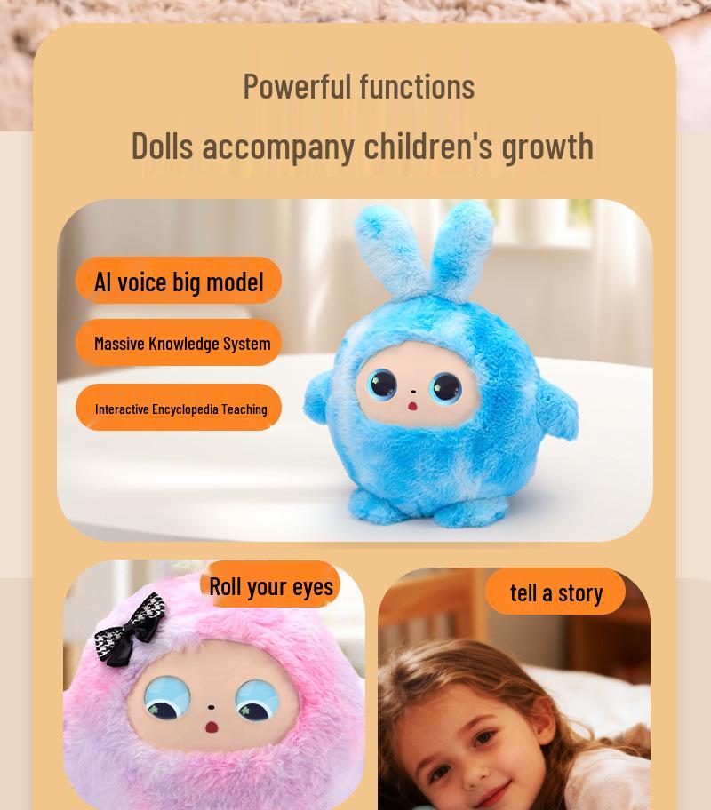 Multilingual Interactive AI Plush Doll: Smart Educational Robot for Kids