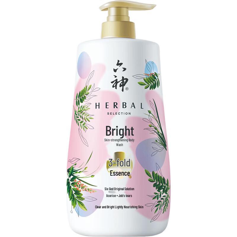 Liu Shen Licorice & Job's Tears Refreshing Shower Gel