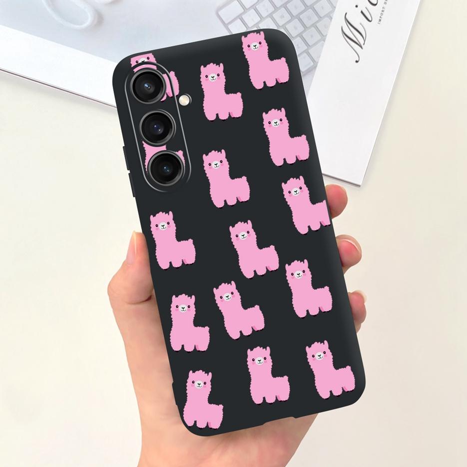 Чехол для Samsung Galaxy A55 A15 A25 A35 5G Стильный чехол с рисунком конфет Мягкий ТПУ чехол для телефона Для Samsung A15 Galaxy A25 2023 Корпус