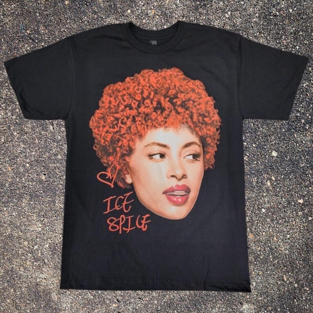 Ice Spice Rap Artist Graphic T-shirt Small-XXL