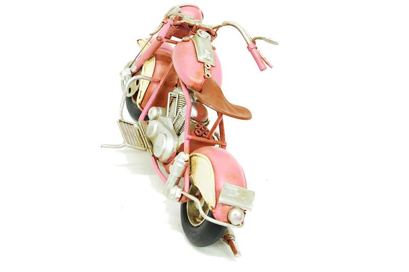 Декоративный металлический мотоцикл